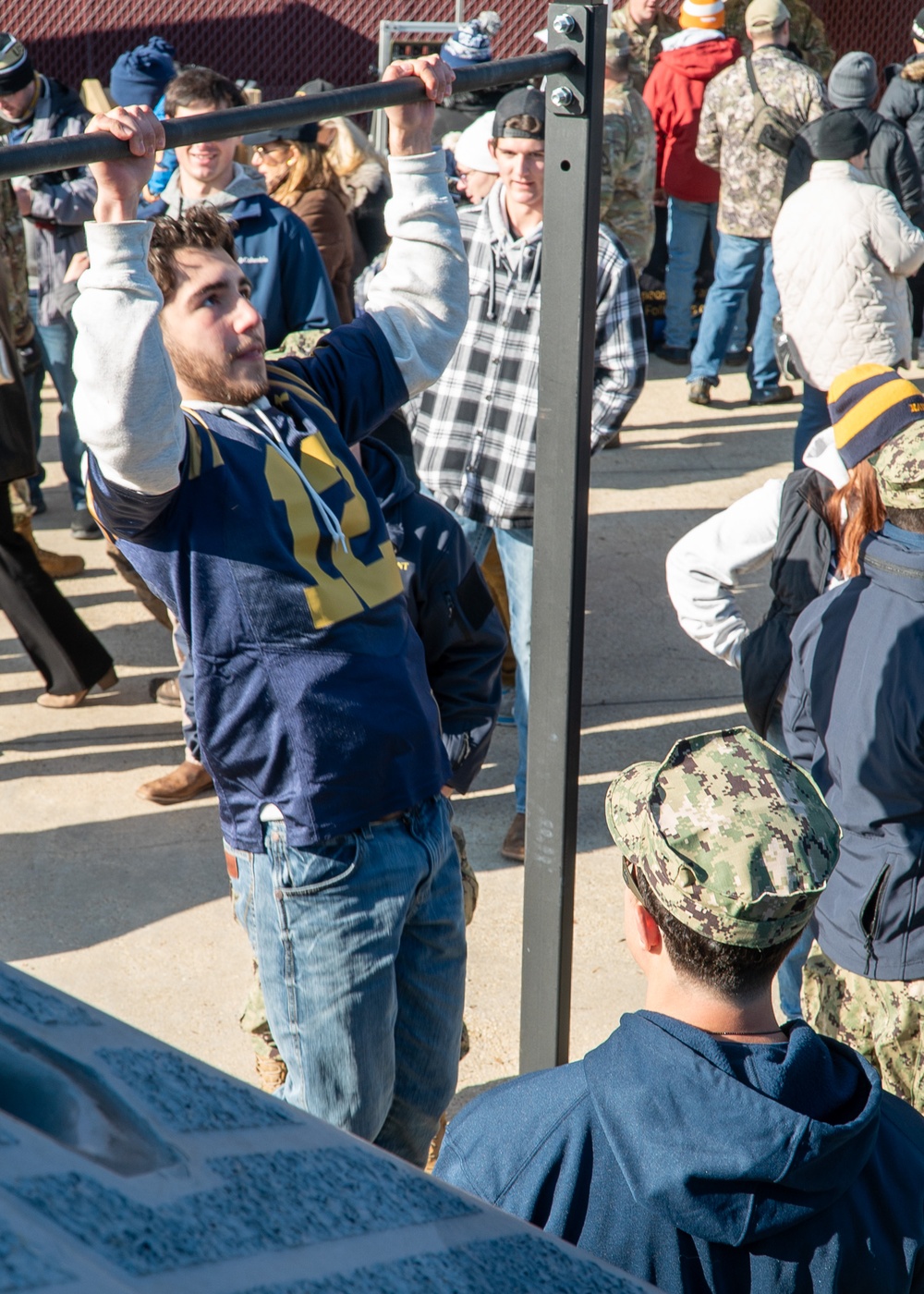 Naval Special Warfare at Army-Navy Football game