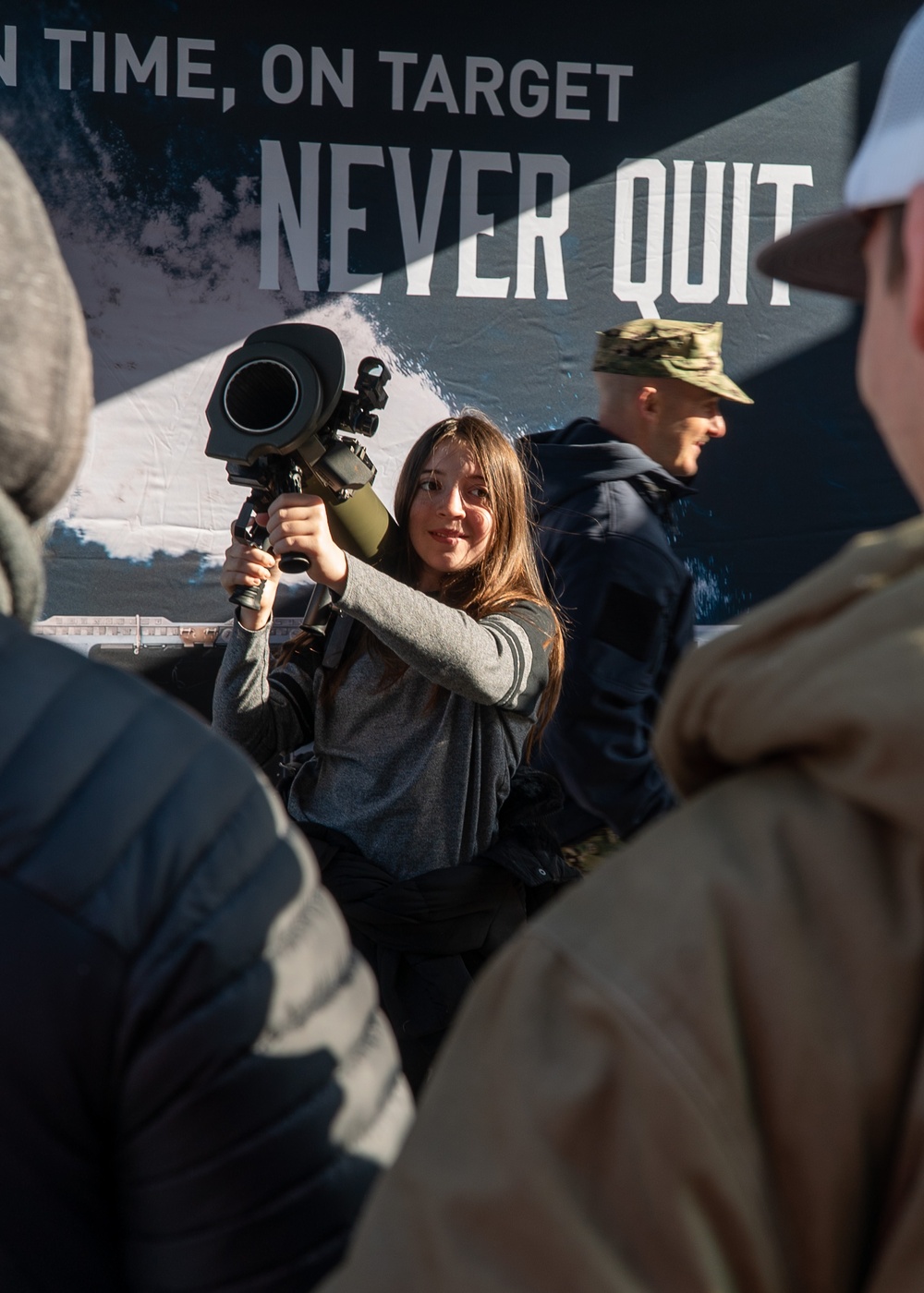 Naval Special Warfare at Army-Navy Football game