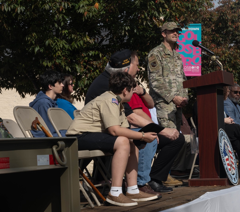 Veterans Day Parade in Goldsboro