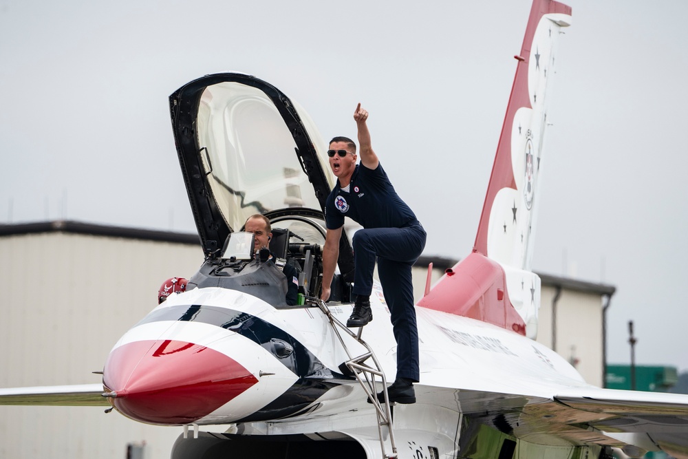 USAFADS perform at Charleston Airshow 2024