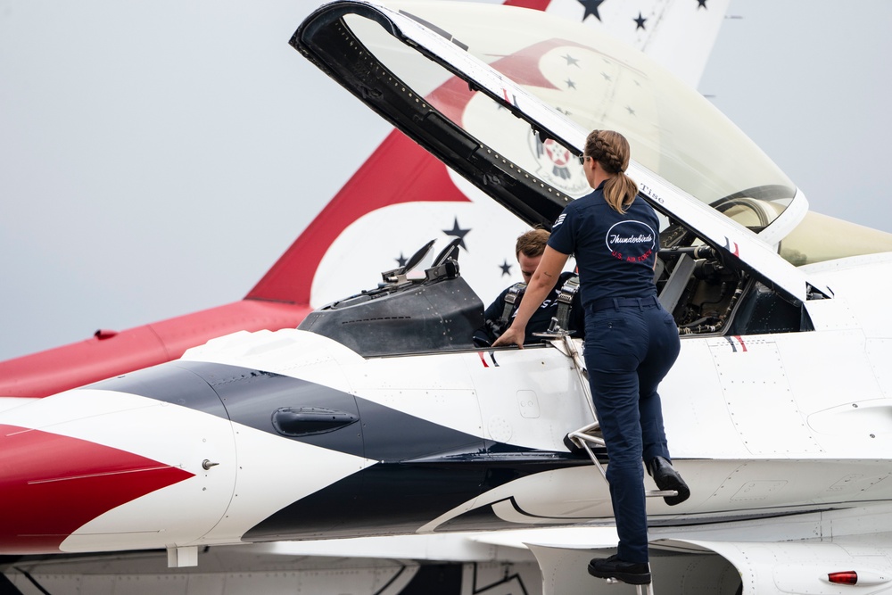 USAFADS perform at Charleston Airshow 2024