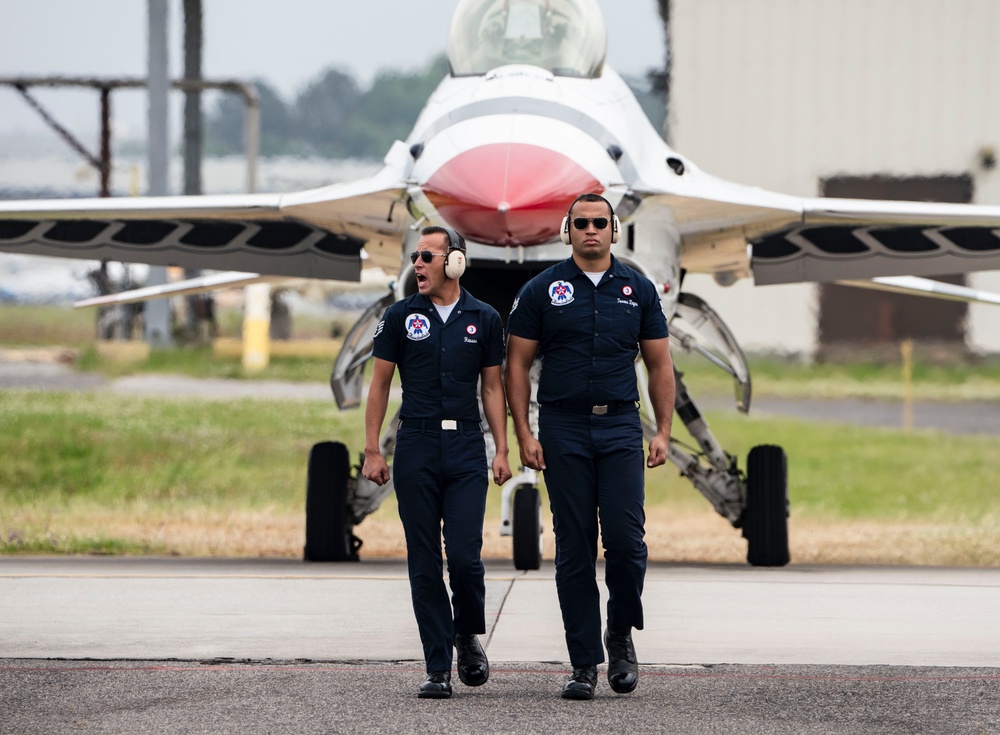USAFADS perform at Charleston Airshow 2024