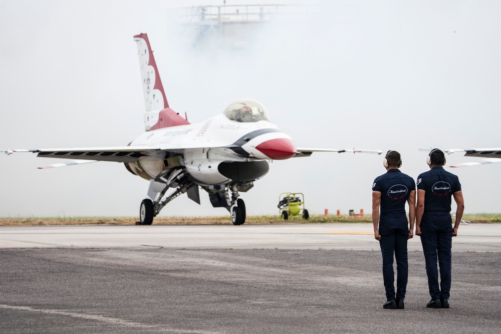 USAFADS perform at Charleston Airshow 2024