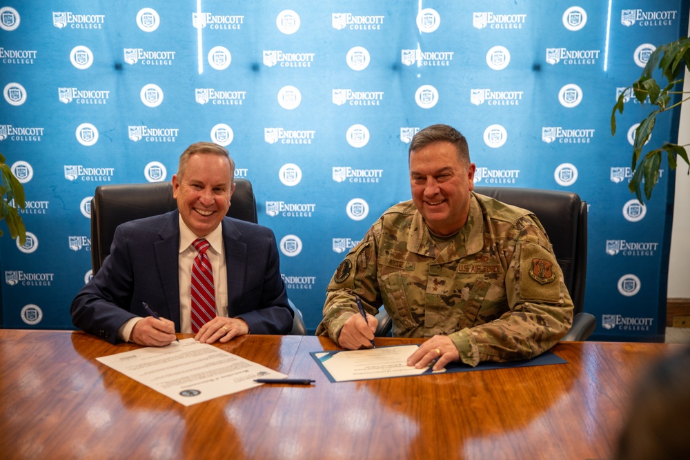 Mass Guard and Endicott College Sign Partnership