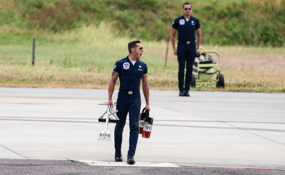 USAFADS perform at Charleston Airshow 2024