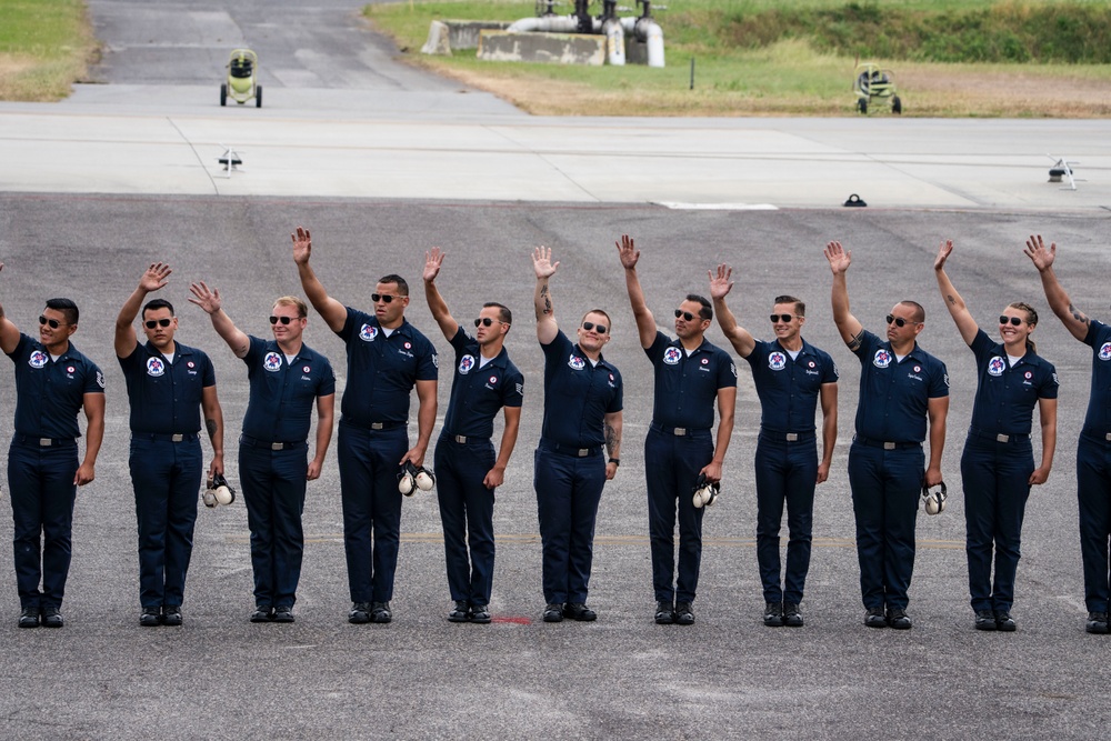 USAFADS perform at Charleston Airshow 2024
