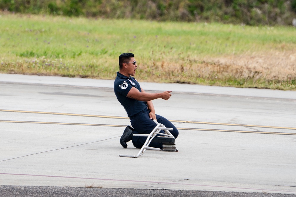 USAFADS perform at Charleston Airshow 2024