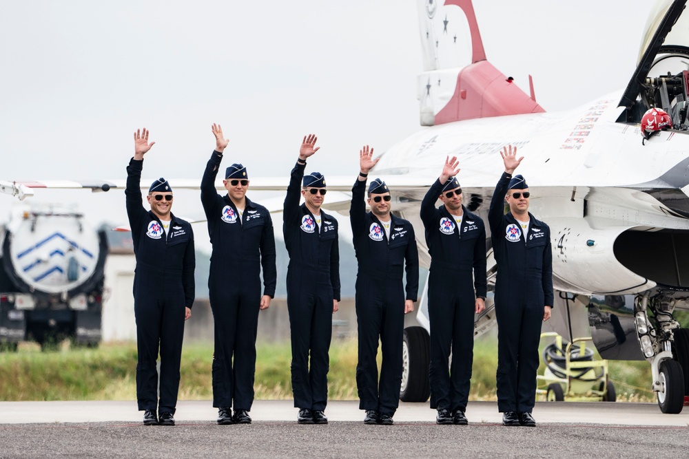 USAFADS perform at Charleston Airshow 2024