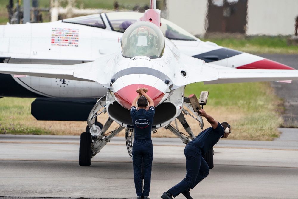 USAFADS perform at Charleston Airshow 2024