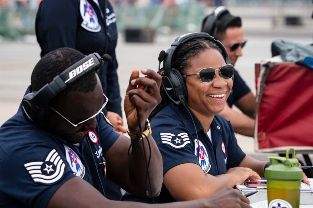 USAFADS perform at Charleston Airshow 2024