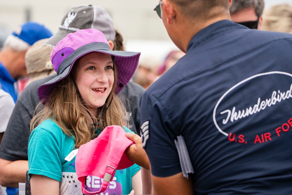 USAFADS perform at Charleston Airshow 2024