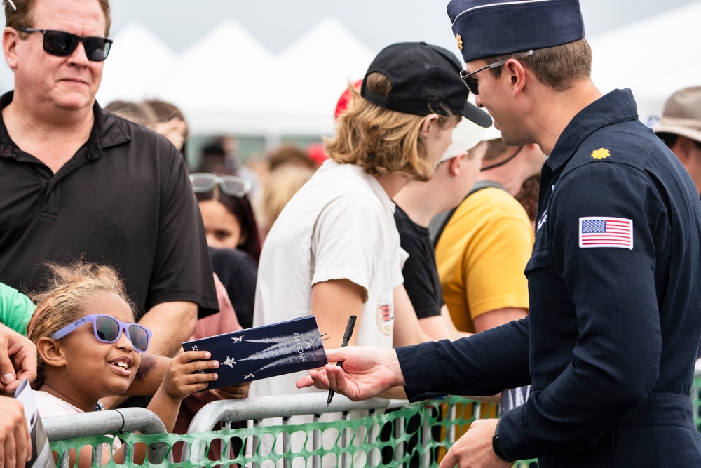 USAFADS perform at Charleston Airshow 2024