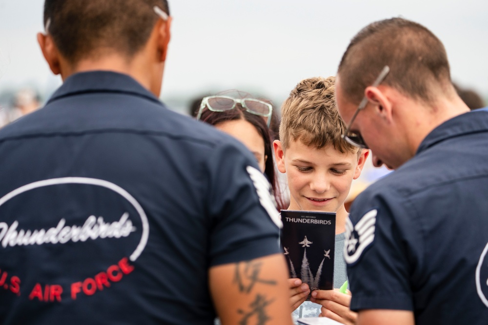 USAFADS perform at Charleston Airshow 2024