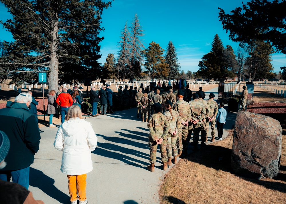 Wreaths of Honor: Remembering the Fallen at F.E. Warren