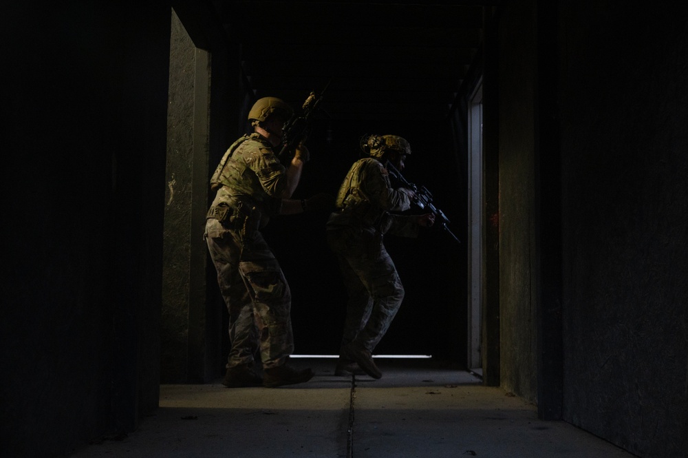 Security forces refine battle skills during annual training