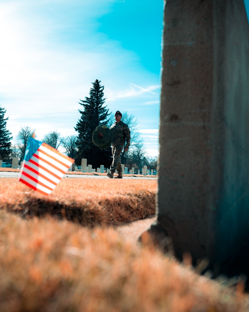 Wreaths of Honor: Remembering the Fallen at F.E. Warren