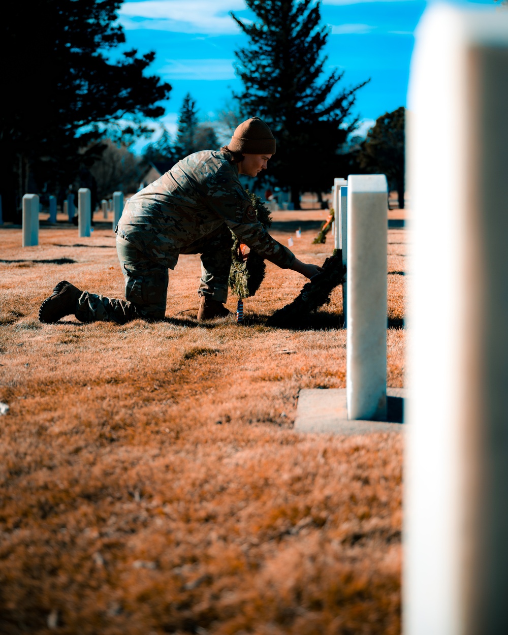 Wreaths of Honor: Remembering the Fallen at F.E. Warren