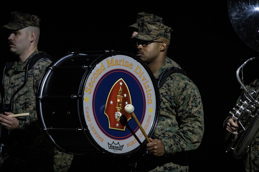 2d Marine Division Band Parade