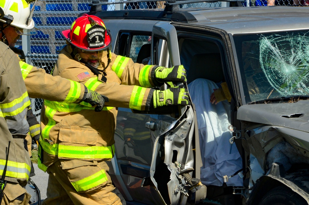 Richlands High School DWI Crash Reenactment