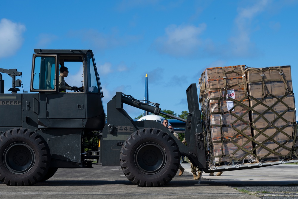 Blue Angels: Toys for Tots at 156th Wing