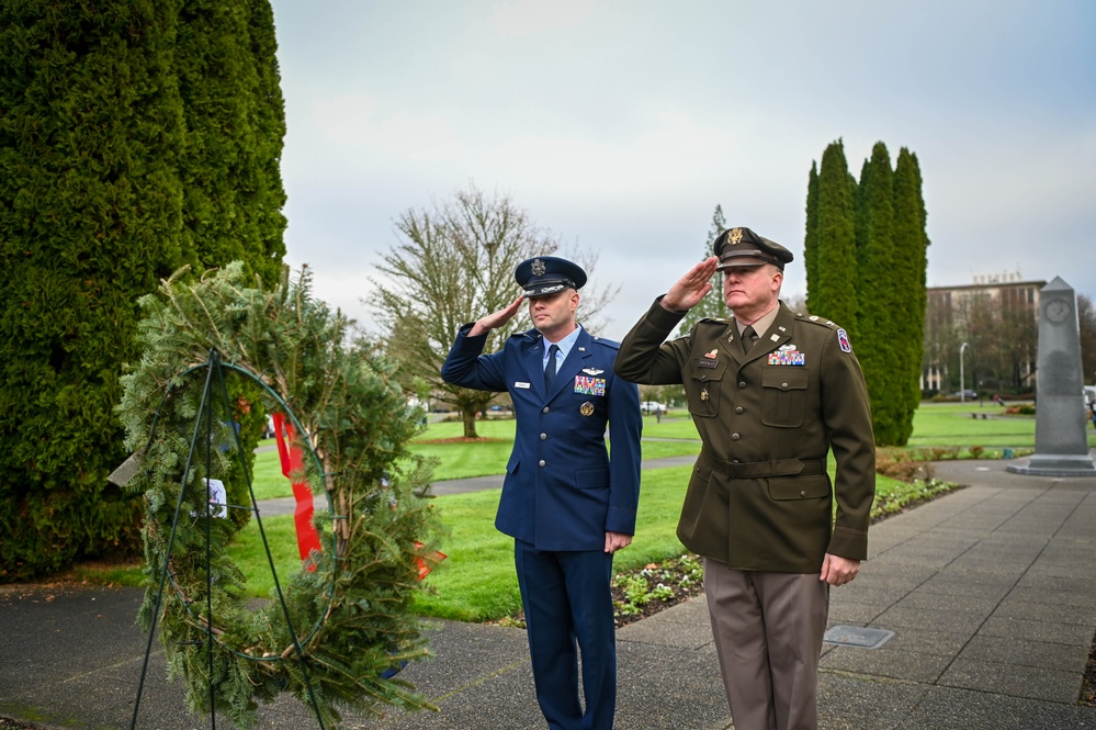 62d Airlift Wing honors veterans during Wreaths Across America