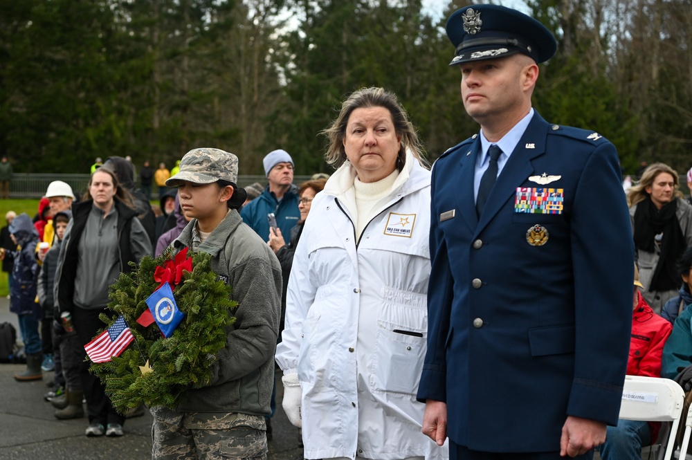 62d Airlift Wing honors veterans during Wreaths Across America