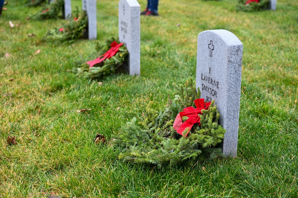 62d Airlift Wing honors veterans during Wreaths Across America