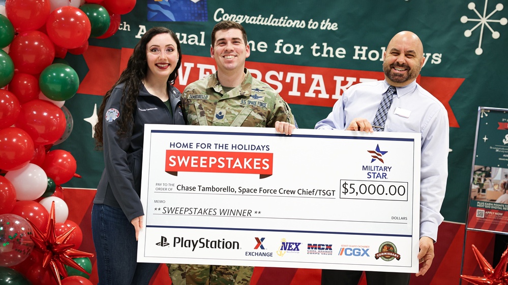 MILITARY STAR® Gives Back $30,000 in Home for the Holidays Sweepstakes