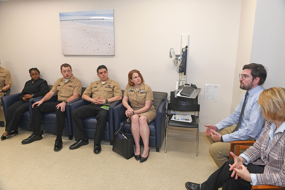 Acting Assistant Secretary of Defense for Health Affairs Seileen Mullen visits NMRTC Jacksonville