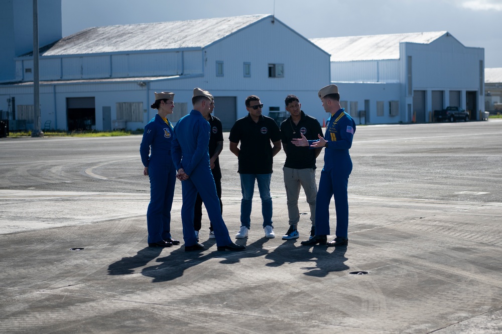 Blue Angels: Toys for Tots at 156th Wing