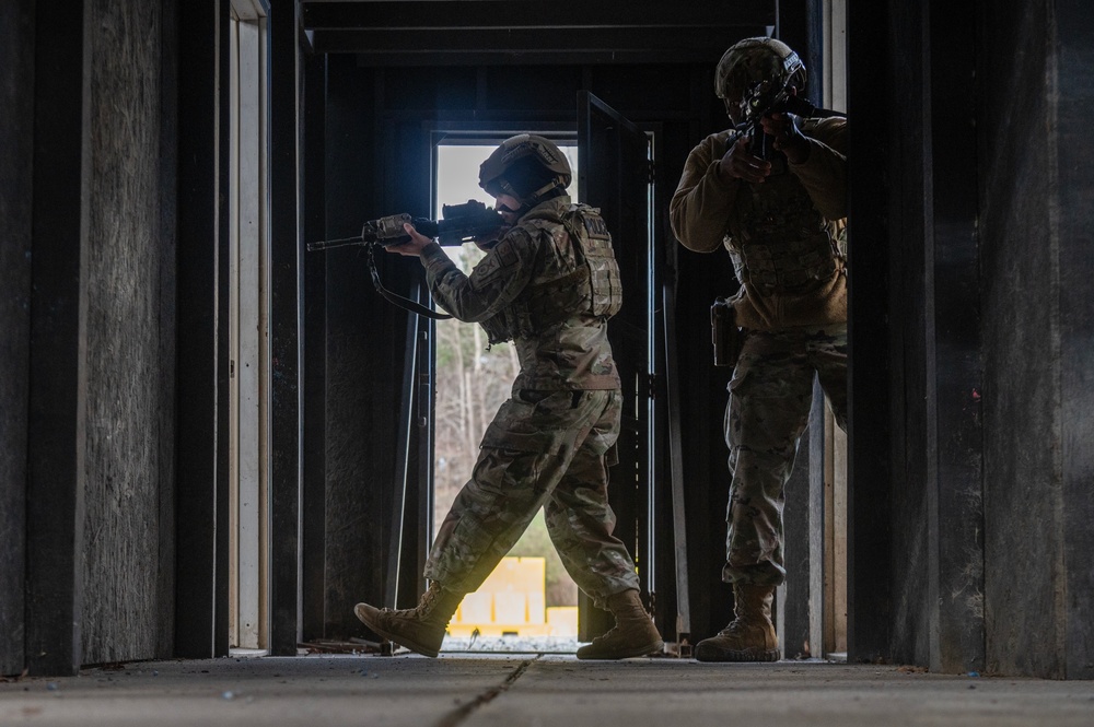 Security forces refine battle skills during annual training