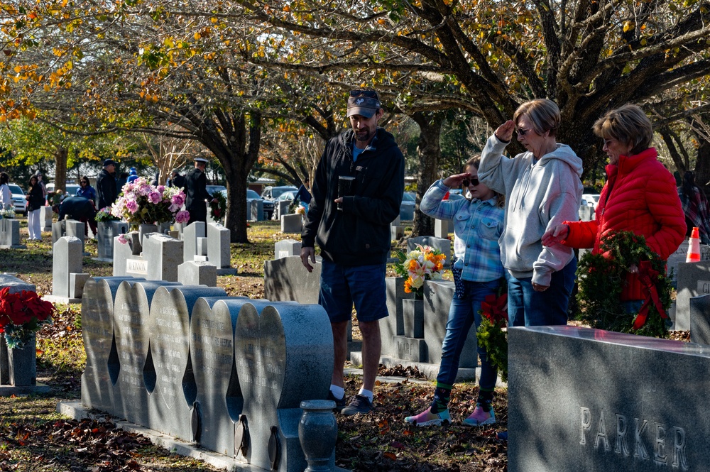 Wreaths Across America honored at Beal Memorial Cemetery