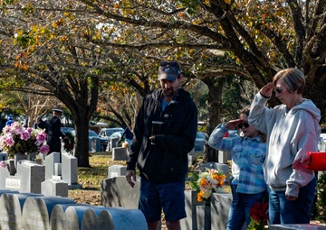 Wreaths Across America honored at Beal Memorial Cemetery