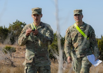 U.S. Army Soldiers with the 7th MPAD conduct land navigation