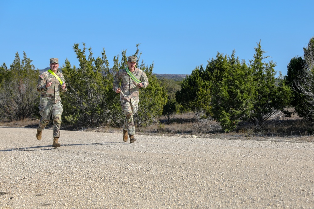 U.S. Army Soldiers with the 7th MPAD conduct land navigation