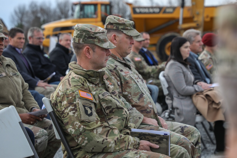 Kentucky Guard leaders break ground on training range