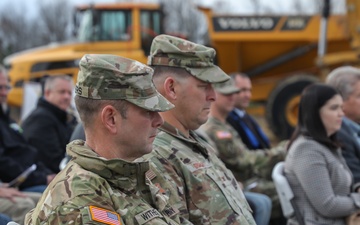 Kentucky Guard leaders break ground on training range