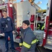 Sparking Future Leaders: STARBASE 5th graders tour fire department