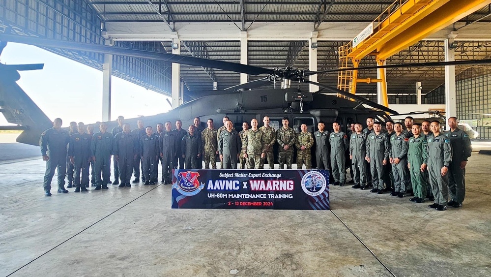 Washington Guard Partners with Royal Thai Army for Aviation Expert Exchange