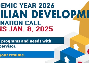 AFMC Civilians should prep now for Academic Year 26 Civilian Development