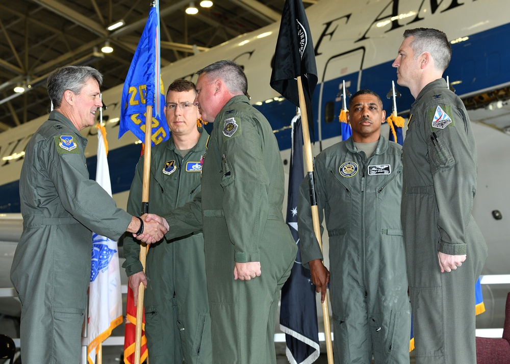 NAOC and 595th Command and Control Group welcomes new commander