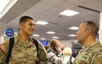 Fort Gregg-Adams soldiers head home for the holidays