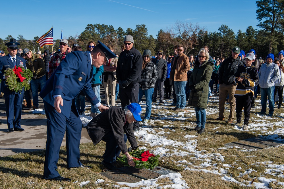 USAFA Hosts Wreaths Across America Ceremony