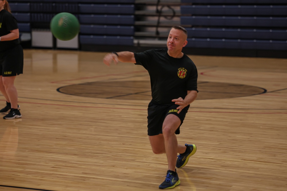 HHC, 89th MP Bde. Dodgeball Game