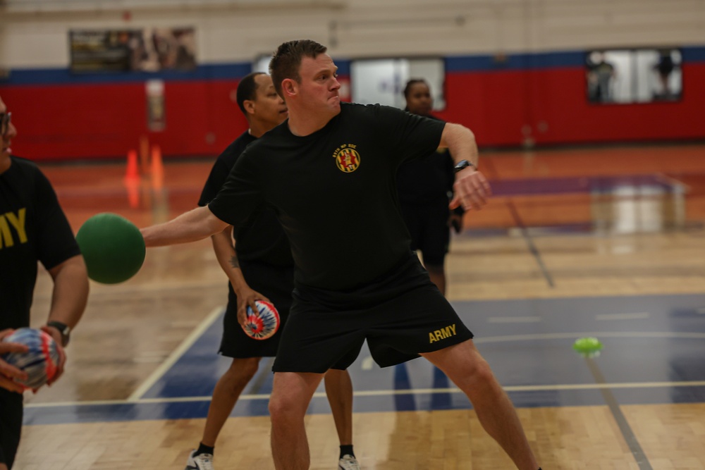 HHC, 89th MP Bde. Dodgeball Game