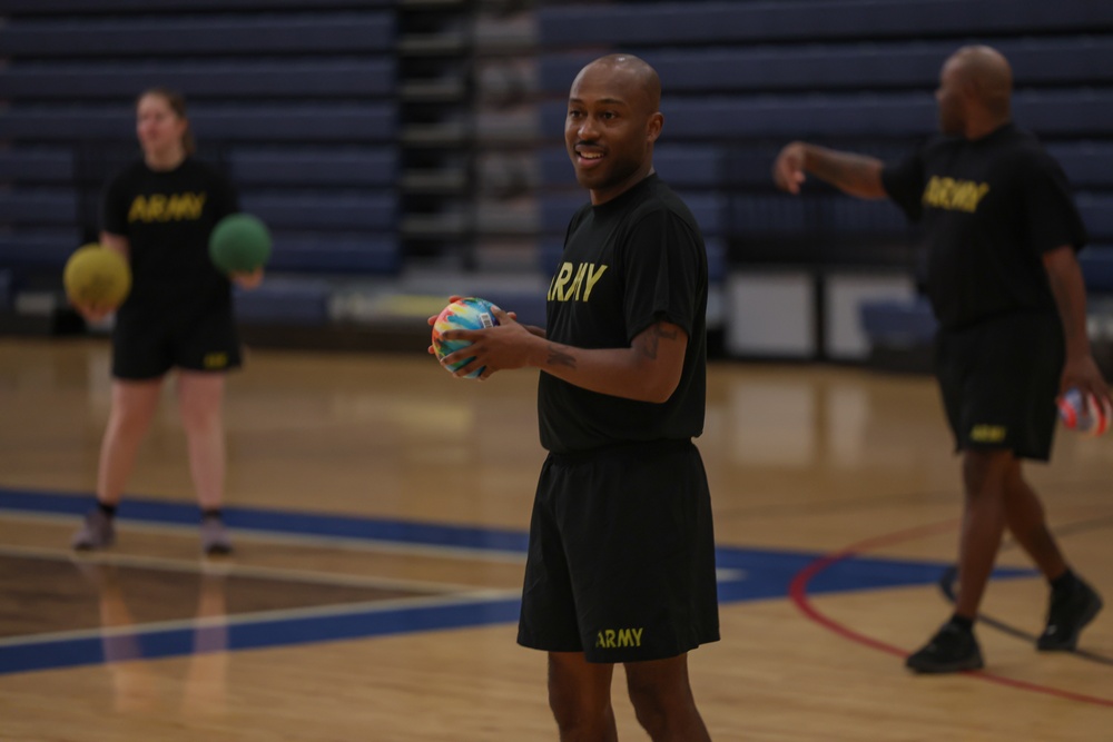 HHC, 89th MP Bde. Dodgeball Game