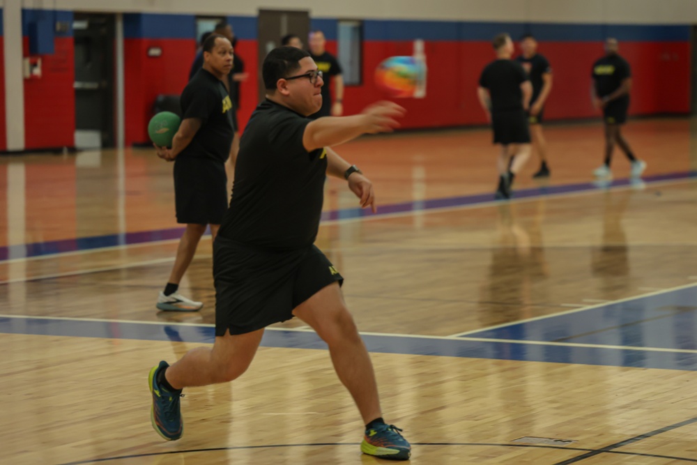 HHC, 89th MP Bde. Dodgeball Game