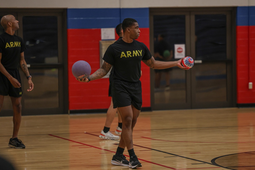 HHC, 89th MP Bde. Dodgeball Game