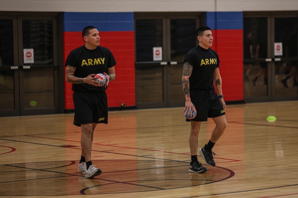 HHC, 89th MP Bde. Dodgeball Game