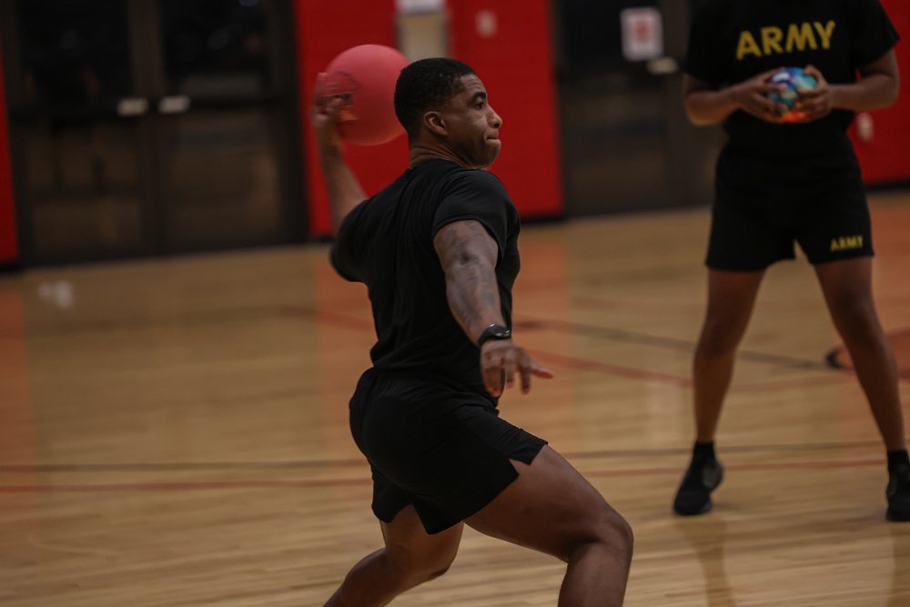 HHC, 89th MP Bde. Dodgeball Game